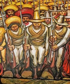 Mexican Revolution Art Diamond Paintings