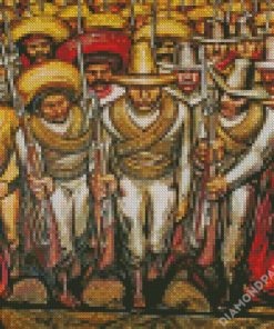 Mexican Revolution Art Diamond Paintings