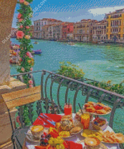 Morning In Venice Italy Diamond Paintings