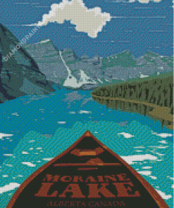 Mountains Alberta Poster Diamond Paintings