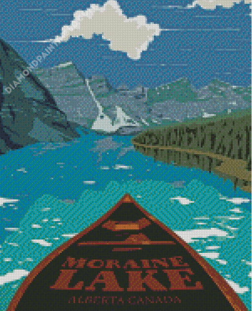 Mountains Alberta Poster Diamond Paintings