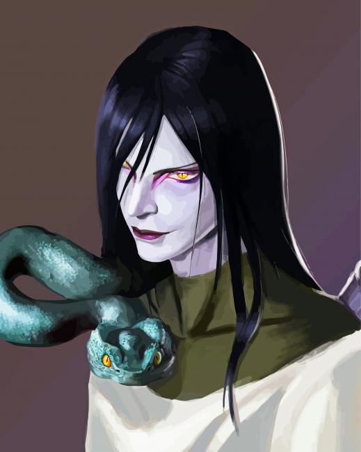 Naruto Anime Orochimaru Diamond Paintings