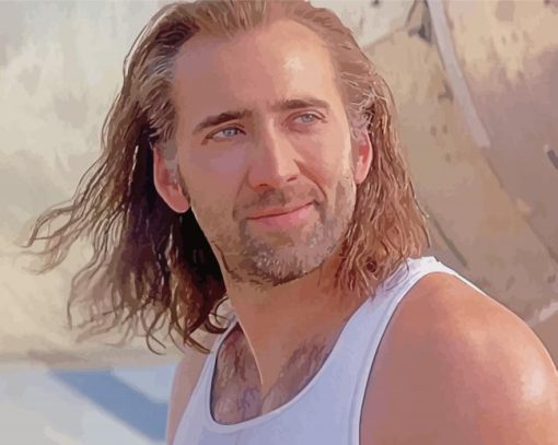 Nicolas Cage In Con Air Diamond Paintings