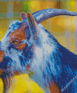 Nigerian Dwarf Goat Side Profile Diamond Paintings