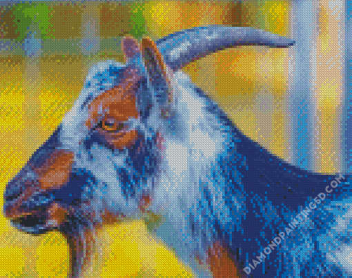 Nigerian Dwarf Goat Side Profile Diamond Paintings