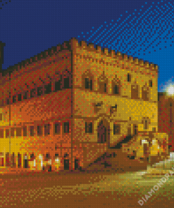 Palacio De Los Priores Perugia Italy Diamond Paintings