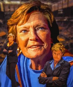 Pat Summitt Art Diamond Paintings