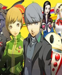 Persona 4 Golden Characters Diamond Paintings