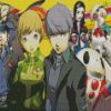 Persona 4 Golden Characters Diamond Paintings