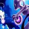 Pokemon Mewtwo And Mew Diamond Paintings