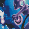 Pokemon Mewtwo And Mew Diamond Paintings