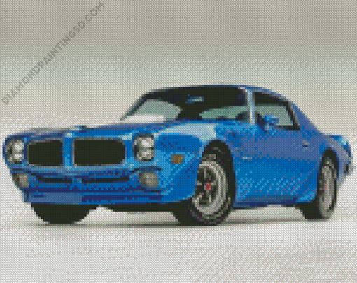 Pontiac Firebird Diamond Paintings