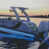 Pontoon Illustration Diamond Paintings