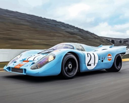 Porsche 917 Diamond Paintings