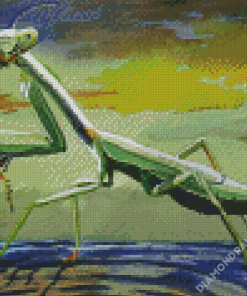 Praying Mantis Art Diamond Paintings