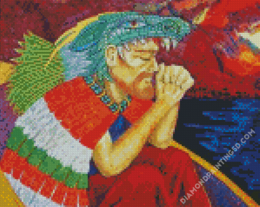 Quetzalcoatl Art Illustration Diamond Paintings