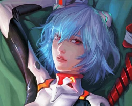 Rei Ayanami Art Diamond Paintings