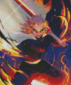 Rengoku Art Diamond Paintings