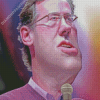 Rick Santorum Caricature Art Diamond Paintings