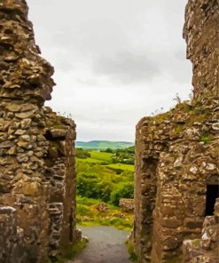 Rock Of Dunamase Diamond Paintings