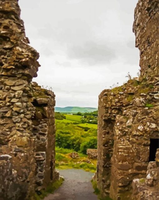 Rock Of Dunamase Diamond Paintings