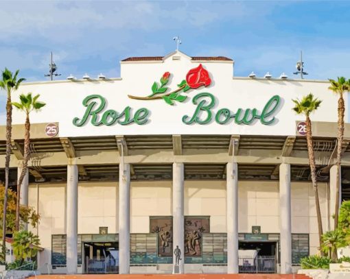 Rose Bowl Stadium Diamond Paintings