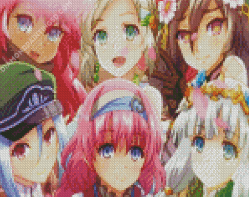 Rune Factory 5 Characters Diamond Paintings