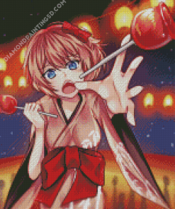 Sayori Anime Character Diamond Paintings