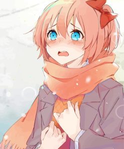 Sayori Crying Diamond Paintings