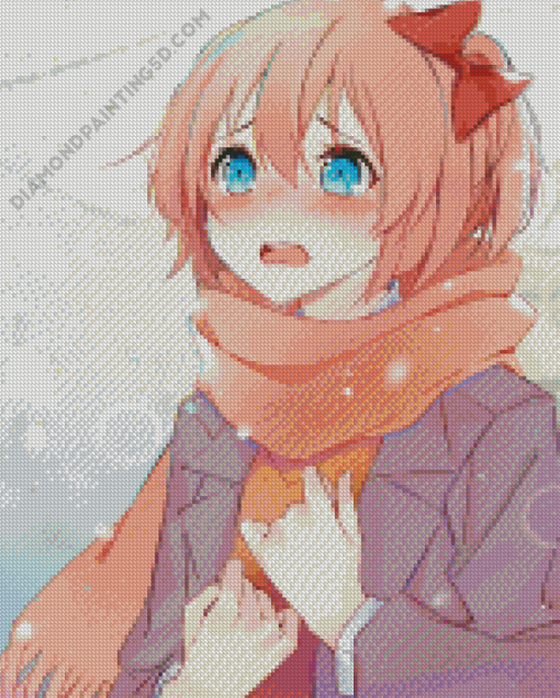 Sayori Crying Diamond Paintings