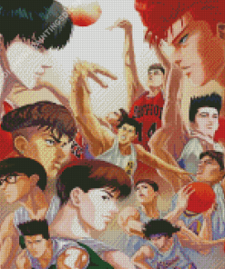 Slam Dunk Art Diamond Paintings