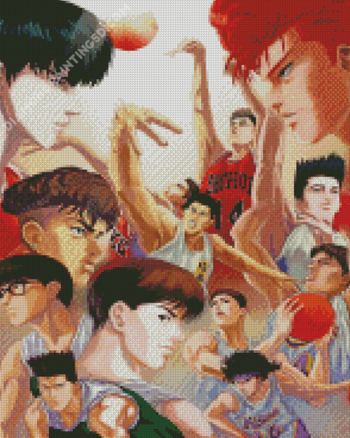 Slam Dunk Art Diamond Paintings