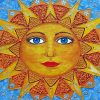 Sun Face Diamond Paintings