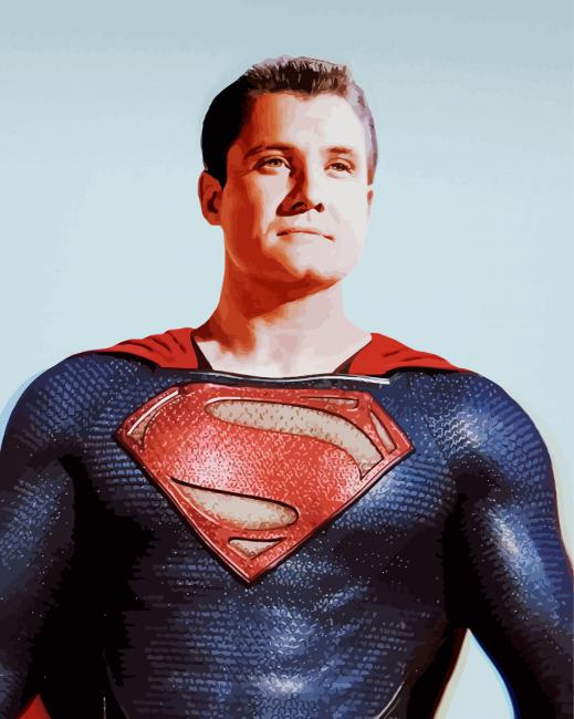 Superman George Reeves Diamond Paintings