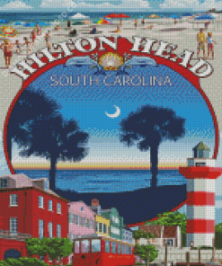 The Hilton Head South Carolina Poster Diamond Paintings