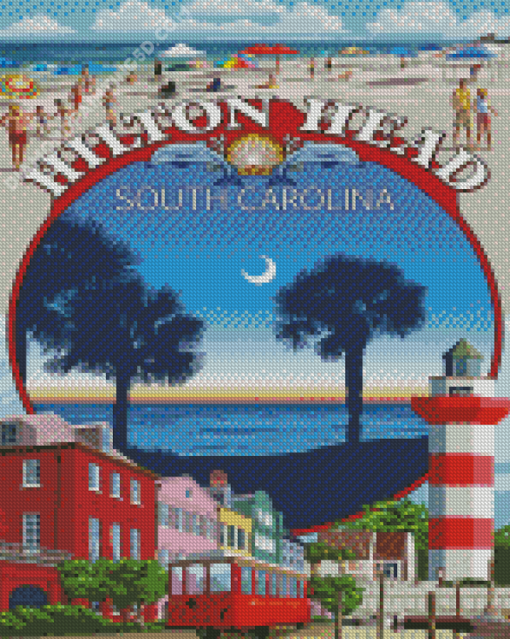 The Hilton Head South Carolina Poster Diamond Paintings