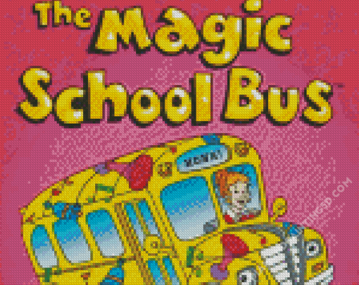 The Magic School Bus Diamond Paintings