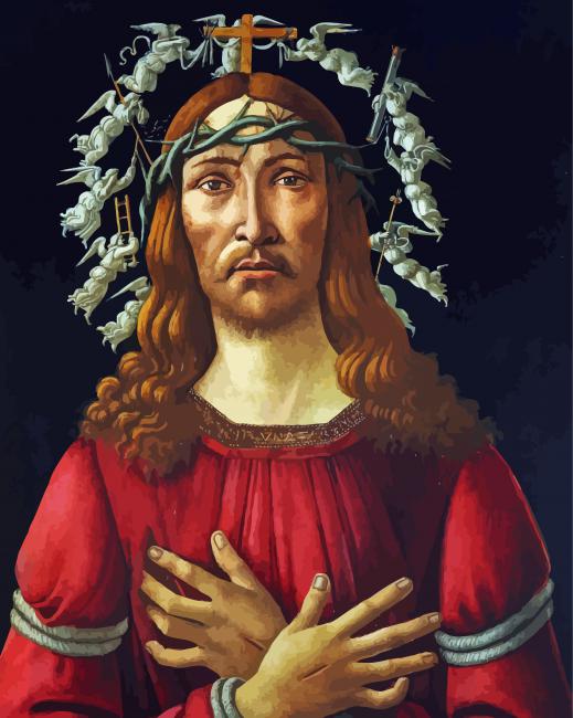 The Man Of Sorrows Botticelli Diamond Paintings