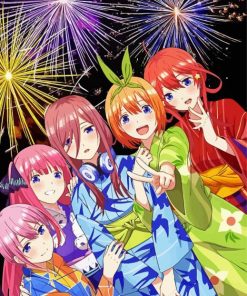 The Quintessential Quintuplets Manga Anime Diamond Paintings