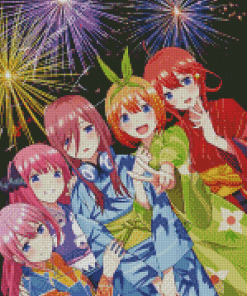 The Quintessential Quintuplets Manga Anime Diamond Paintings