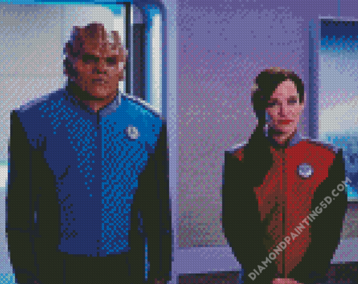 The Orville Serie Characters Diamond Paintings