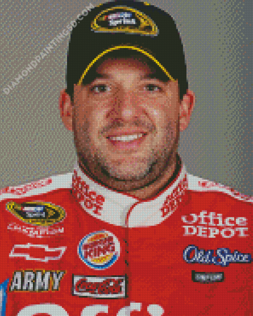 Tony Stewart Racer Diamond Paintings