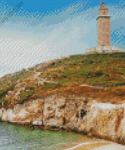 Tower Of Hercules Galicia Diamond Paintings