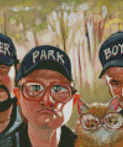 Trailer Park Boys Art Diamond Paintings