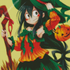 Tsuyu Asui Halloween Diamond Paintings