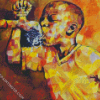 Uganda Boy Diamond Paintings