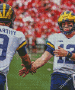 University Of Michigan American Football Team Diamond Paintings