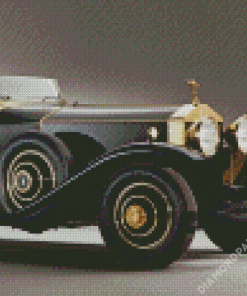 Vintage Rolls Royce Car Diamond Paintings