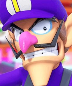 Waluigi Mario Game Character Diamond Paintings