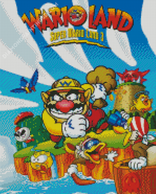 Wario Land Diamond Paintings